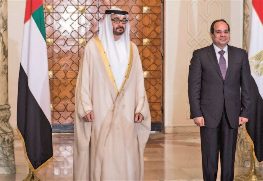 بن زايد: موقف الإمارات ثابت من دعم مصر 