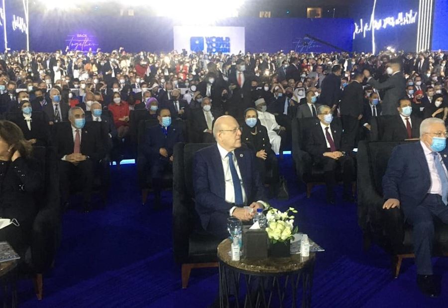 ميقاتي من مصر: العمل مستمر لإخراج لبنان من المآزق! 