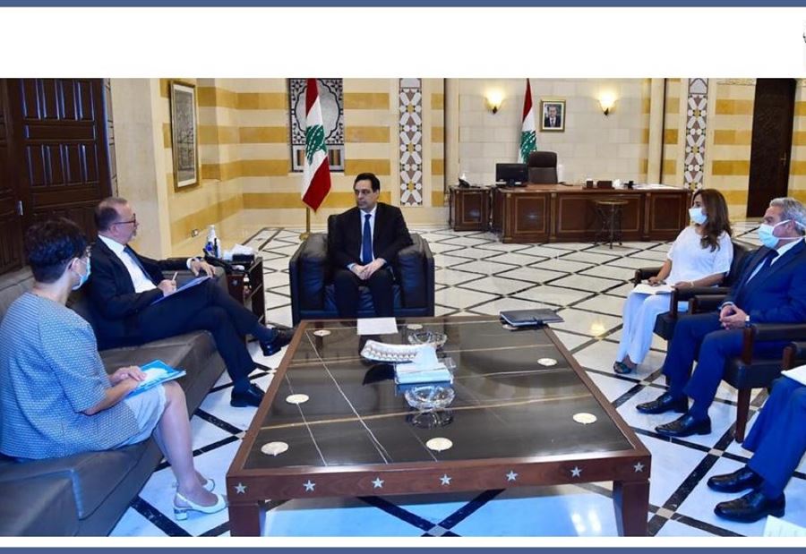 مساعدات اليونيسف بين دياب وشيبان 