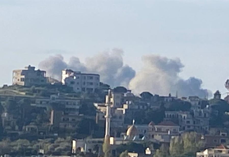 بالفيديو: القصف العنيف مستمر في الجنوب... وإستهداف موقع إسرائيلي
