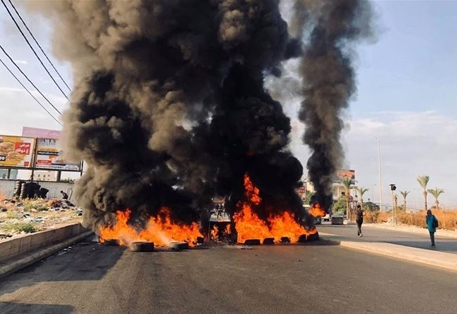 الطرقات المقفلة ليوم الثلاثاء 