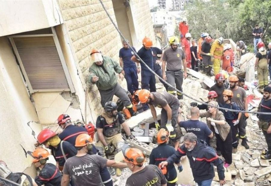 انتهاء عمليات البحث في مبنى المنصورية... اليكم ما أعلنه الدفاع المدني! انتهاء عمليات البحث في مبنى المنصورية... اليكم ما أعلنه الدفاع المدني!