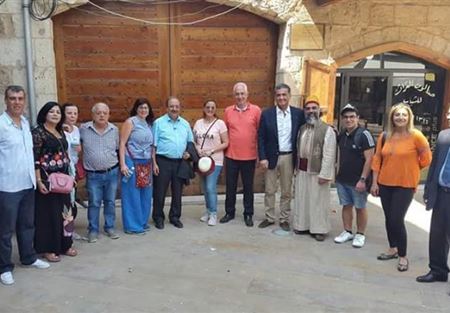 مخيبر والأحدب جالا على رأس وفد سياحي وثقافي في طرابلس