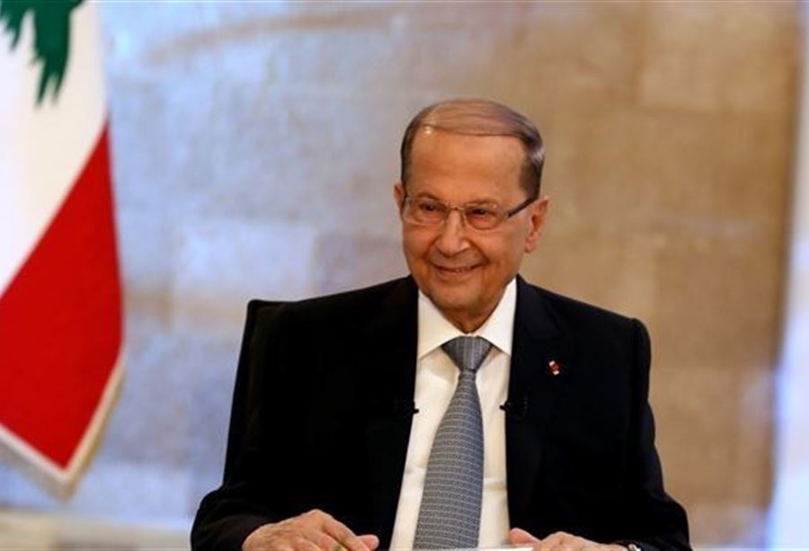 عون يتسلّم ورقة بشأن الدعم