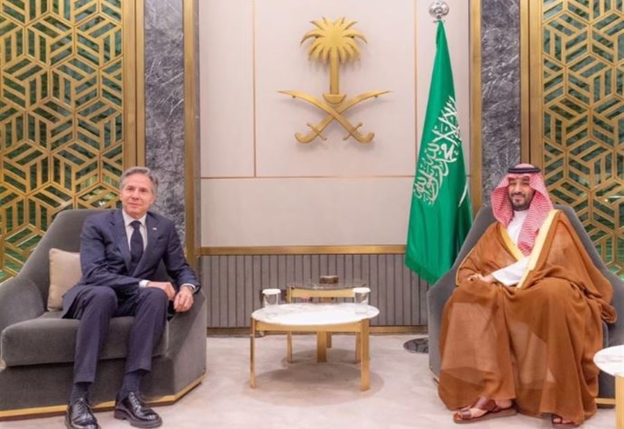 في الجولة السادسة له في الشرق الأوسط... إجتماع بين بلينكن وبن سلمان
