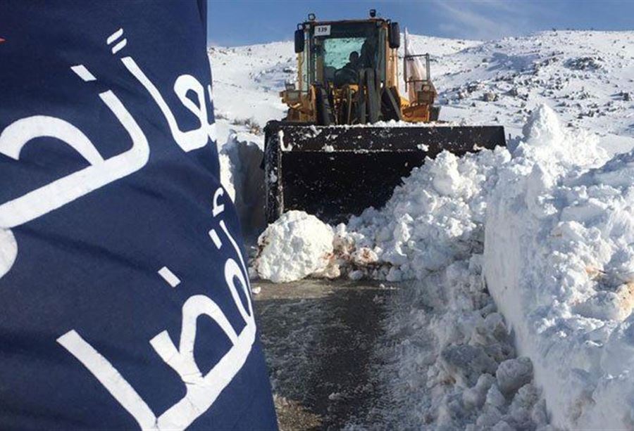 الجليد يحاصر قرى راشيا والبقاع الغربي