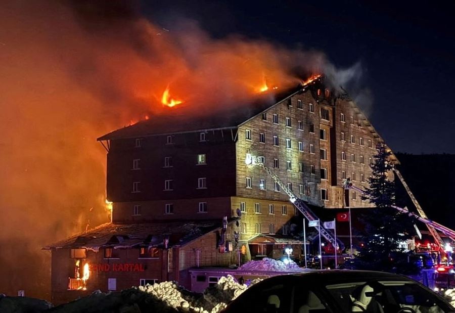 حصيلةٌ  "مُفجعة" لحريق منتجع التزلج في تركيا!