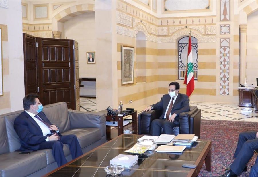 "الخطة المالية" بين دياب وكنعان
