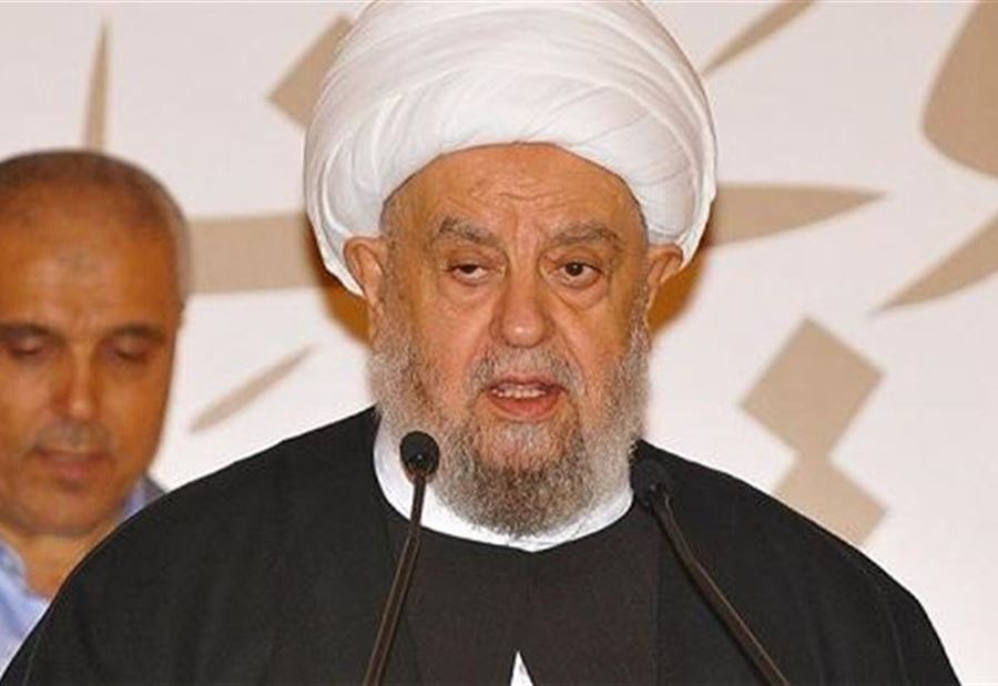 قبلان: لإنقاذ الوطن من الفساد والفوضى