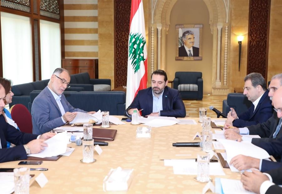 اجتماع للجنة قانون العفو العام في بيت الوسط اجتماع للجنة قانون العفو العام في بيت الوسط