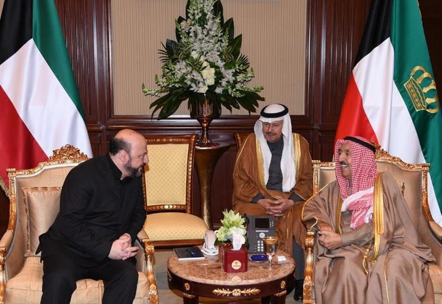 خلوة بين الرياشي وامير الكويت