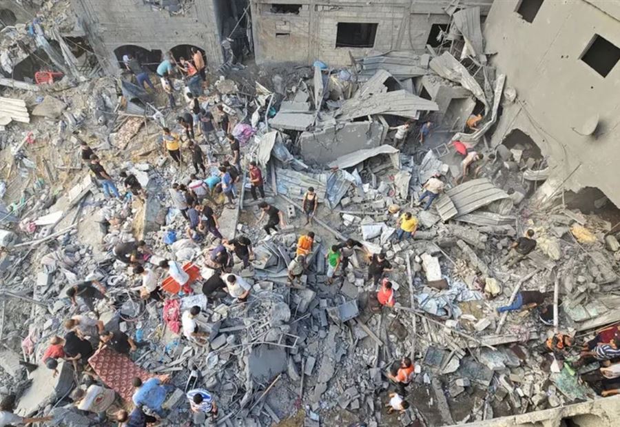 "هذه إبادة... ونحن نشاهدها على شاشة التلفزيون"!