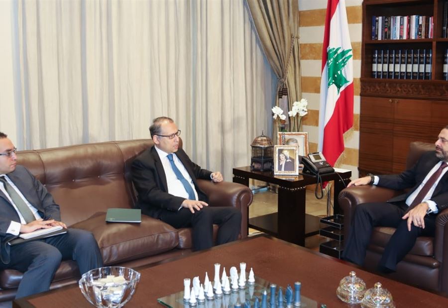 الحريري استقبل السفير المصري والأندونيسي 
