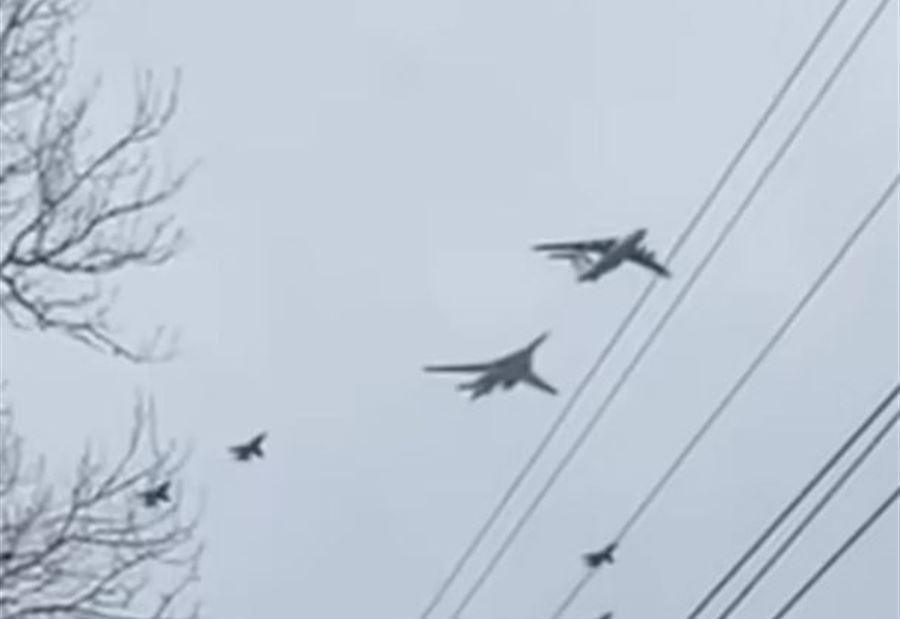 طائرات نووية روسية تحلّق بالقرب من أوكرانيا