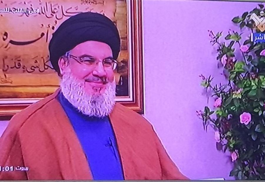 أول تعليق اسرائيلي على مقابلة نصرالله 