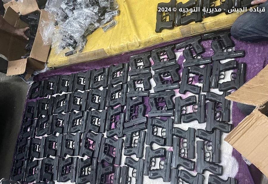 "الجيش" يكشف تفاصيل شاحنة الأسلحة في البترون