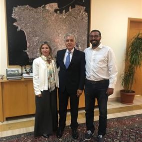 الطبش تبحث مع عيتاني في أمور بيروتية