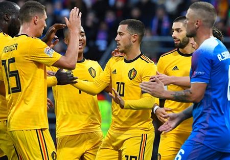 بلجيكا تتغلب على إيسلندا في عقر دارها