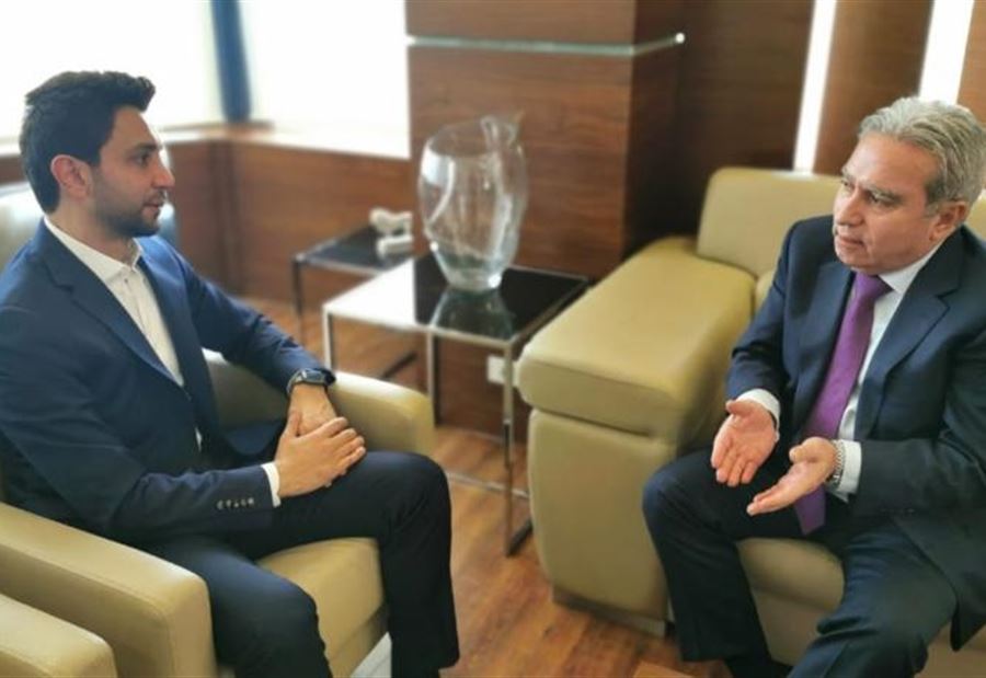 لقاء بين معلوف ووزير الشؤون حول "الطفل المظلوم"
