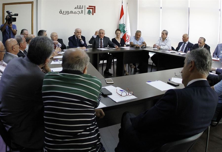 لقاء الجمهورية يرفض جرّ لبنان إلى مستنقع الحروب