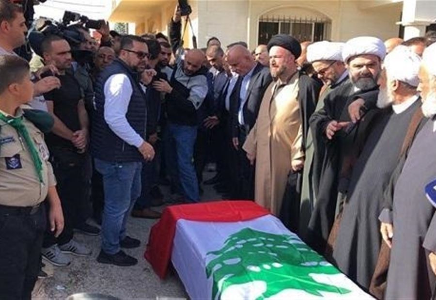 بلدة "طيرفلسيه" شيّعت ابنها الضحية حسين شلهوب