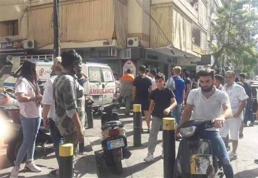 سَقطت من الطبقةِ السابعة في طريق الجديدة