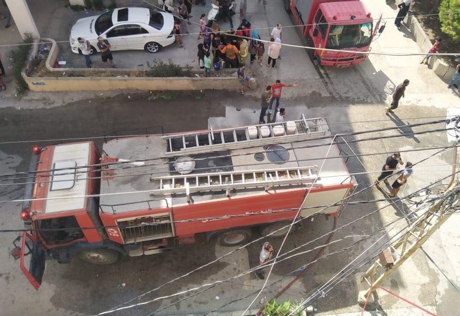 حريقٌ داخل شقة في العباسية... والعثور على جثة طفلة 