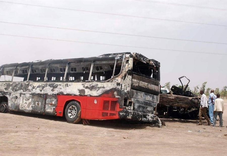 مصرع وإصابة 28 بحادث مروّع في السودان مصرع وإصابة 28 بحادث مروّع في السودان