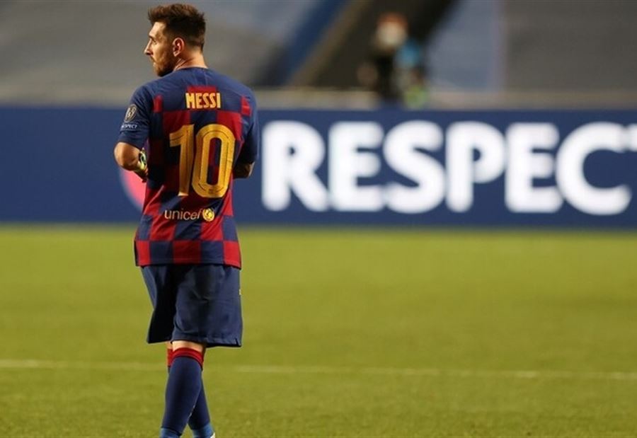 برشلونة يُعلن عن سعر ميسي
