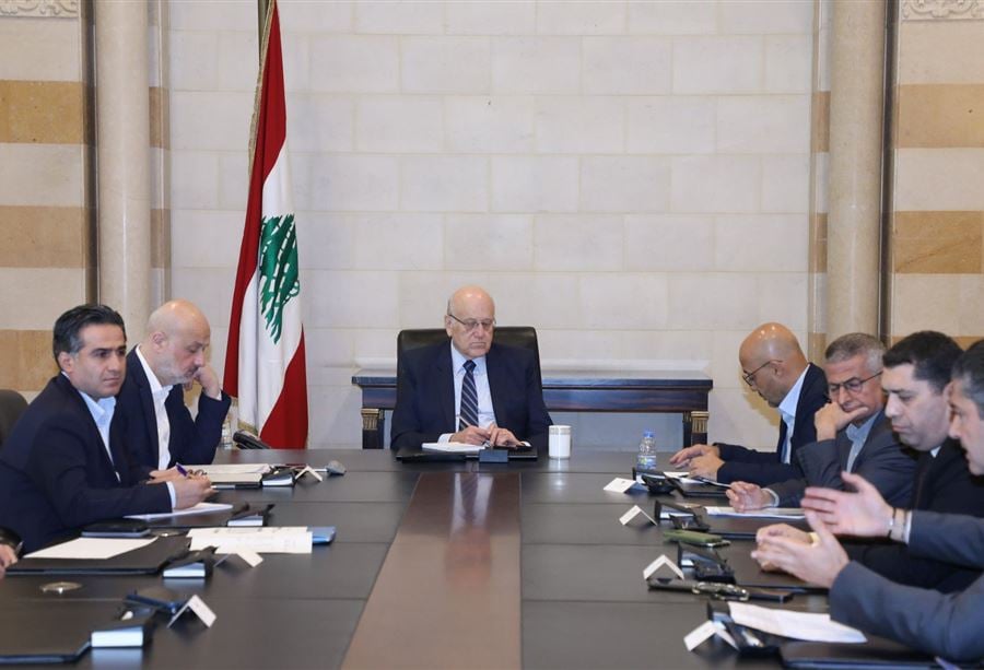 "نعمل بشكل دؤوب"... ميقاتي: لبنان يواجه واحدة من أخطر المحطات في تاريخه "نعمل بشكل دؤوب"... ميقاتي: لبنان يواجه واحدة من أخطر المحطات في تاريخه