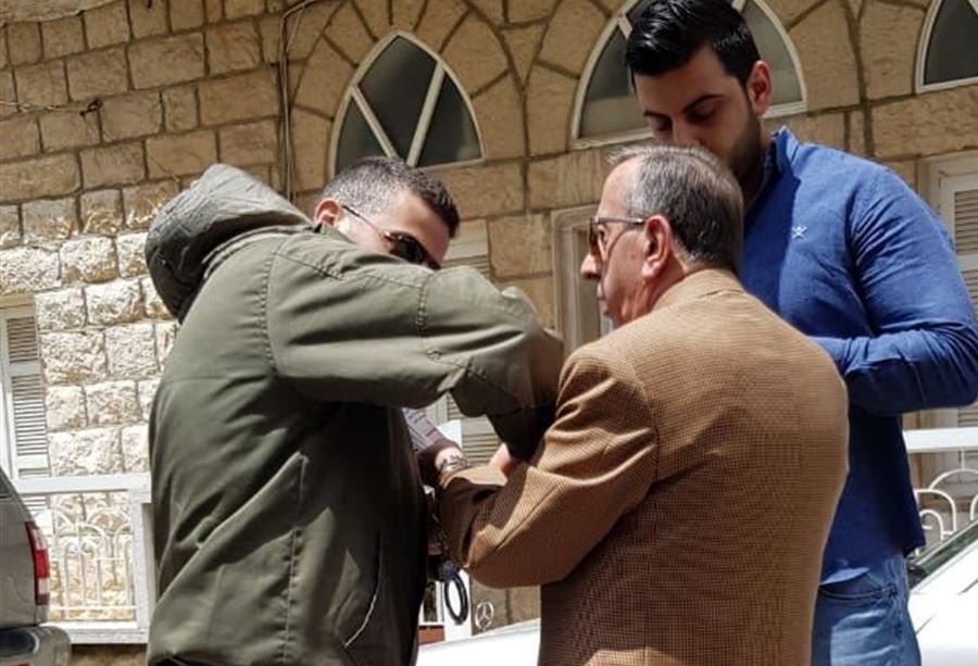 بالفيديو: لحظة توقيف داوود مخيبر 