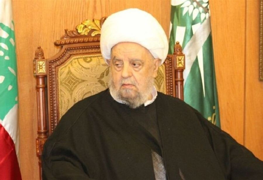 حداد وطني على رحيل الشيخ قبلان...