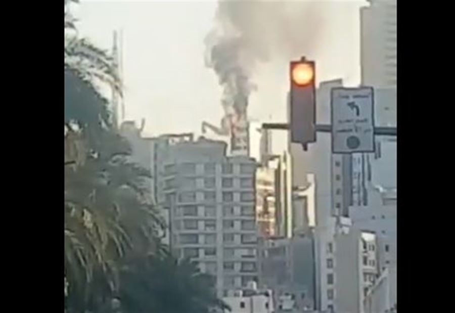 السيطرة على حريق فندق "رويال توليب" في الأشرفية 