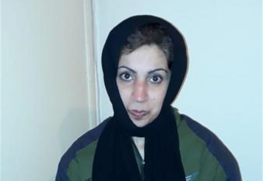 تعميم صورة امرأة تائهة 