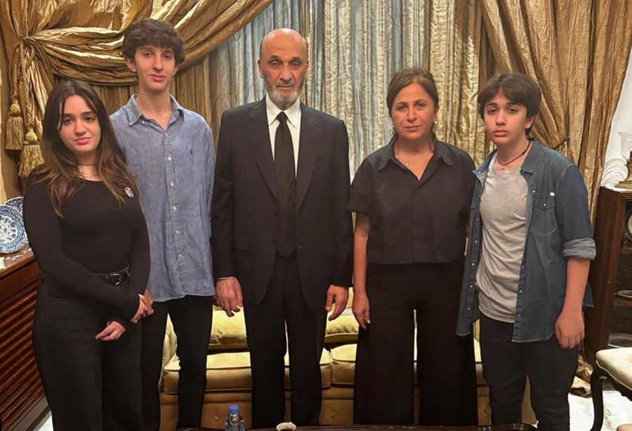 جعجع يعزي عائلة باسكال سليمان جعجع يعزي عائلة باسكال سليمان