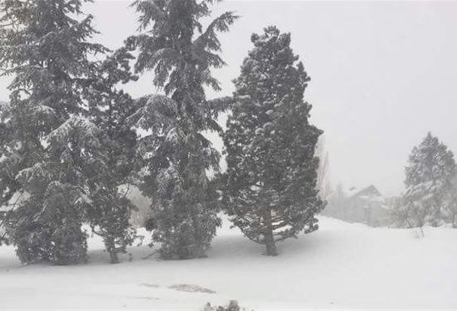 فتح طريق الشنبوء بيت جعفر بعد اقفالها بالثلوج