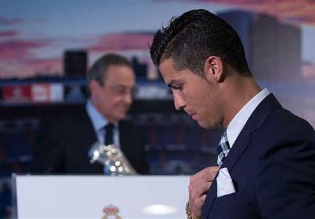 تصريح "مهين" من رئيس ريال مدريد بحق رونالدو