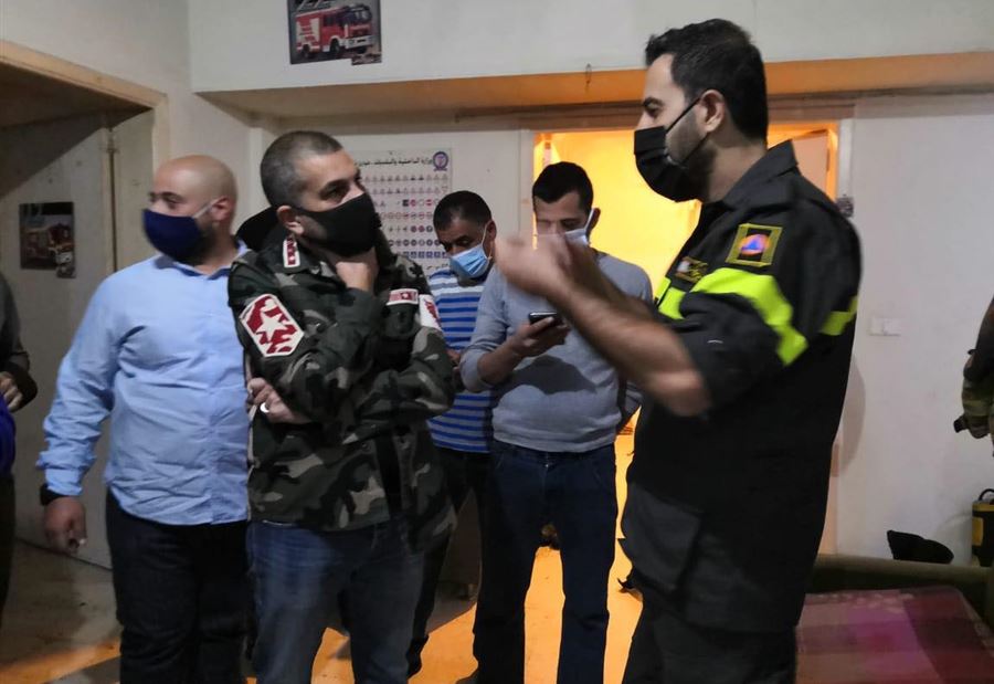 فارس فتوحي يدعم الدفاع المدني- مركز حراجل