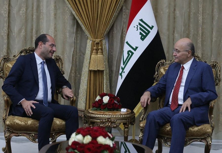 مراد ينقل الى العراق رغبة لبنان في إعادة إعماره 