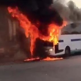 مسلحون يعتدون على حافلة موظفين في القطيف 