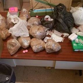 توقيف مصري في بكفيا بحوزته كمية كبيرة من المخدرات