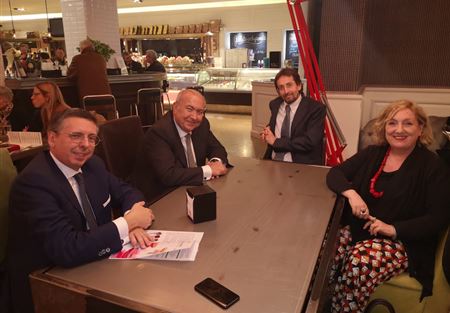المخزومي التقى نائبة وزير الشؤون الخارجية الايطالي