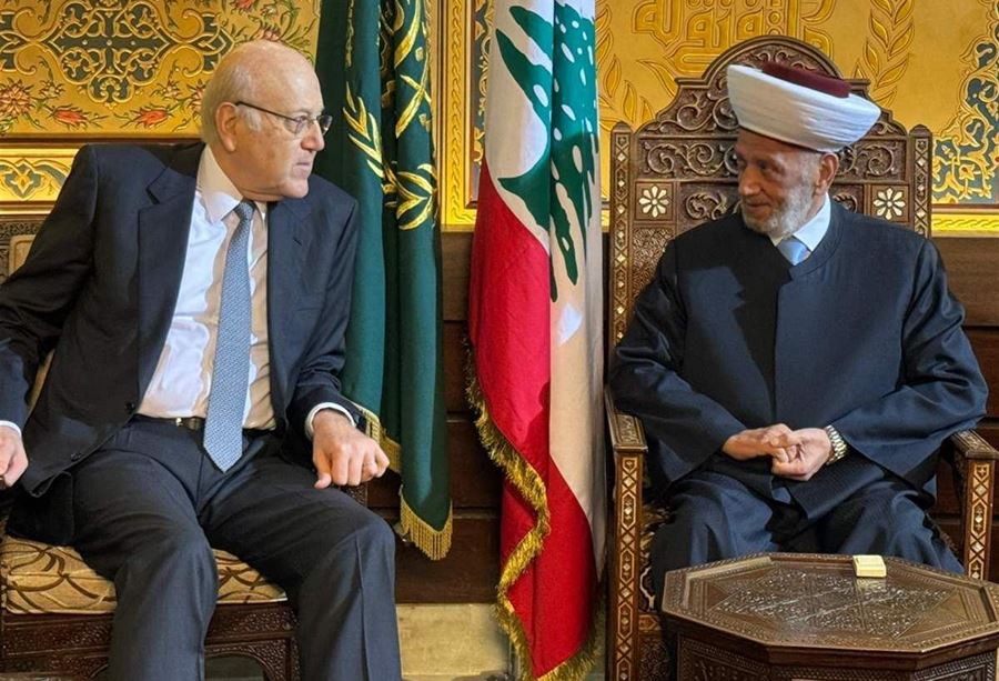 ميقاتي من دار الفتوى: انتخاب الرئيس ليس نهاية المطاف