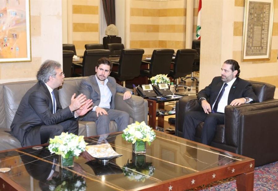 بالصورة: نجل كارلوس غصن بضيافة الحريري 