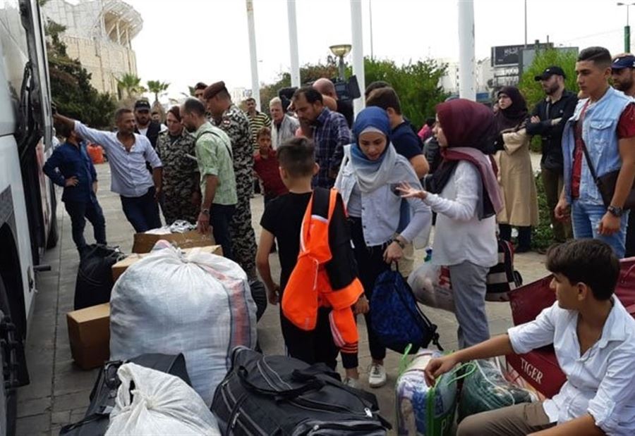 الامن العام: تأمين العودة الطوعية لنازحين الاثنين الامن العام: تأمين العودة الطوعية لنازحين الاثنين