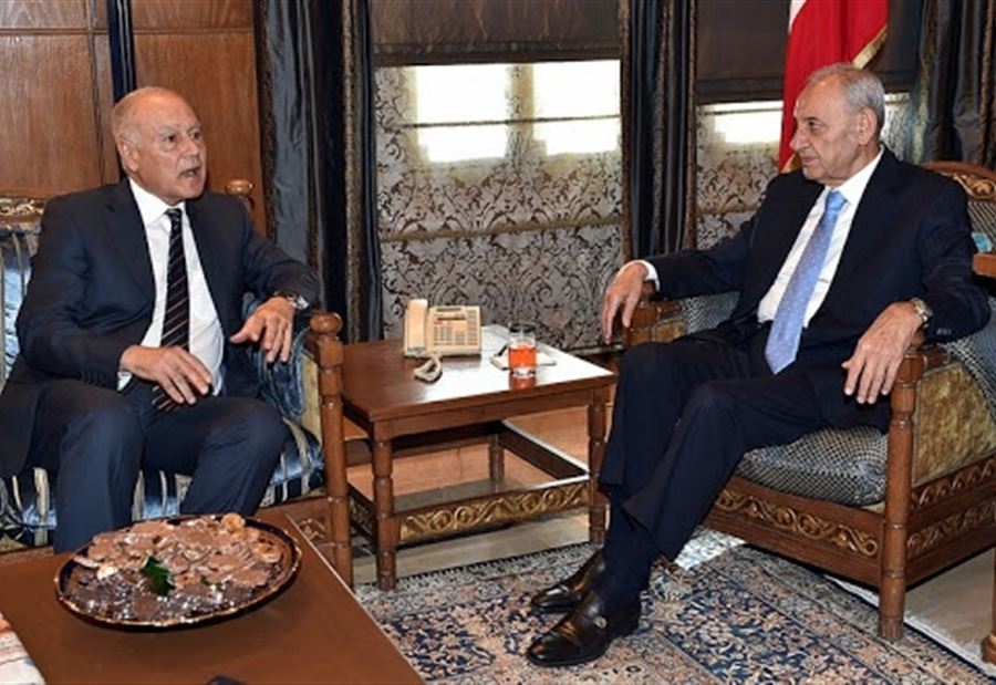 أبو الغيط من عين التينة: مستعدون لتقديم الدعم للبنان  أبو الغيط من عين التينة: مستعدون لتقديم الدعم للبنان