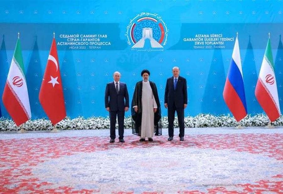 بعد ظهوره مع الرئيسين الروسي والايراني... انتقاد ألماني لأردوغان! 