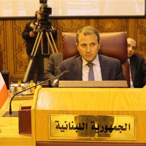 باسيل من القاهرة: رفضنا ربط "حزب الله" بالارهاب