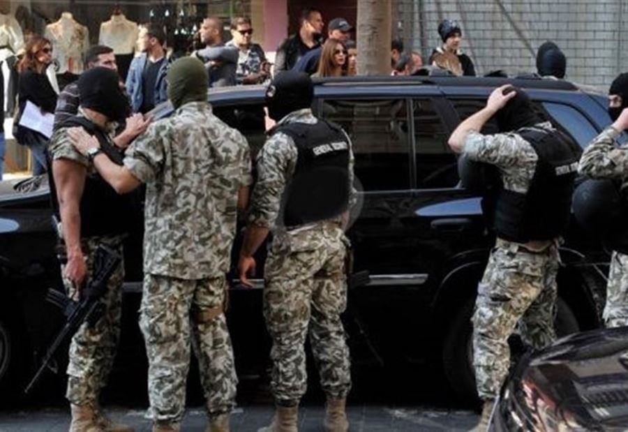 الأمن العام: توقيف 9 أشخاص خلال أسبوع 