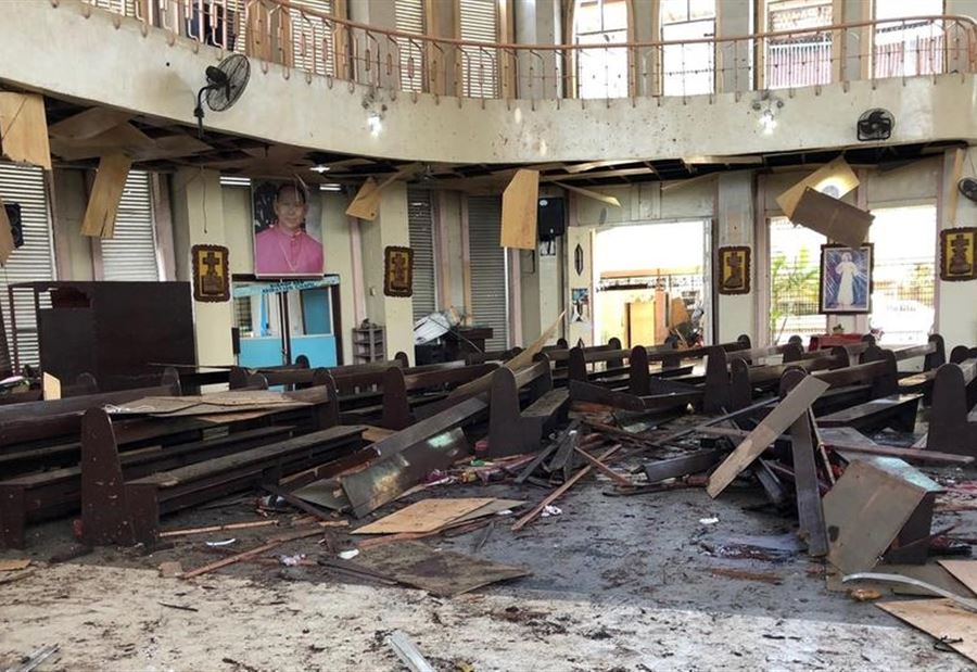 "داعش" يتبنى تفجيري الكنيسة في الفلبين